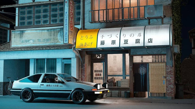 《头文字 D 》上映 20 周年：AE86、土屋圭市与青春酷尽