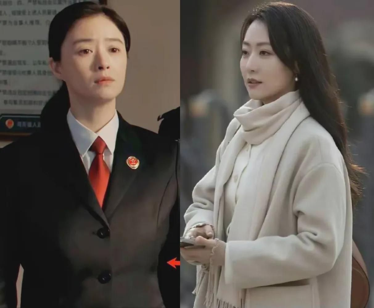 女演员气质很重要，《以法之名》搭档张译的蒋欣、白冰对比很明显