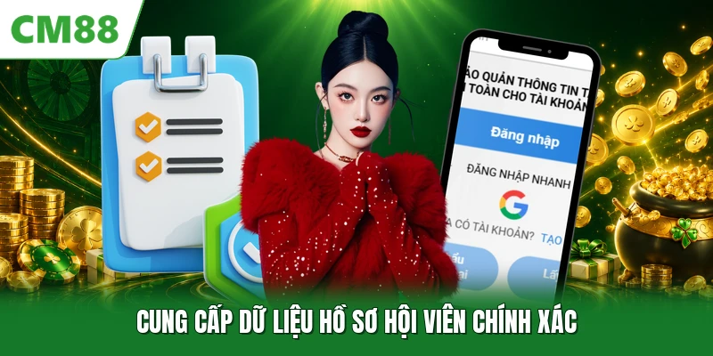 Cung cấp dữ liệu hồ sơ hội viên chính xác